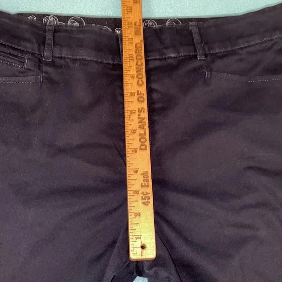 JM COLLECTION  dark navy blue pants super soft with stretchy waistband size 14 - Picture 8 of 13